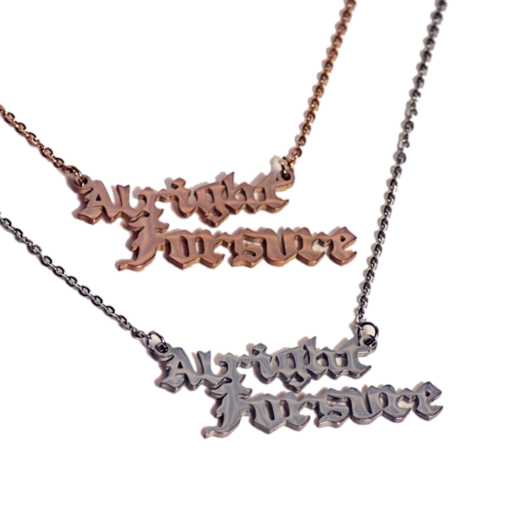 IGHT FSHO "Alright Forsure" Necklace