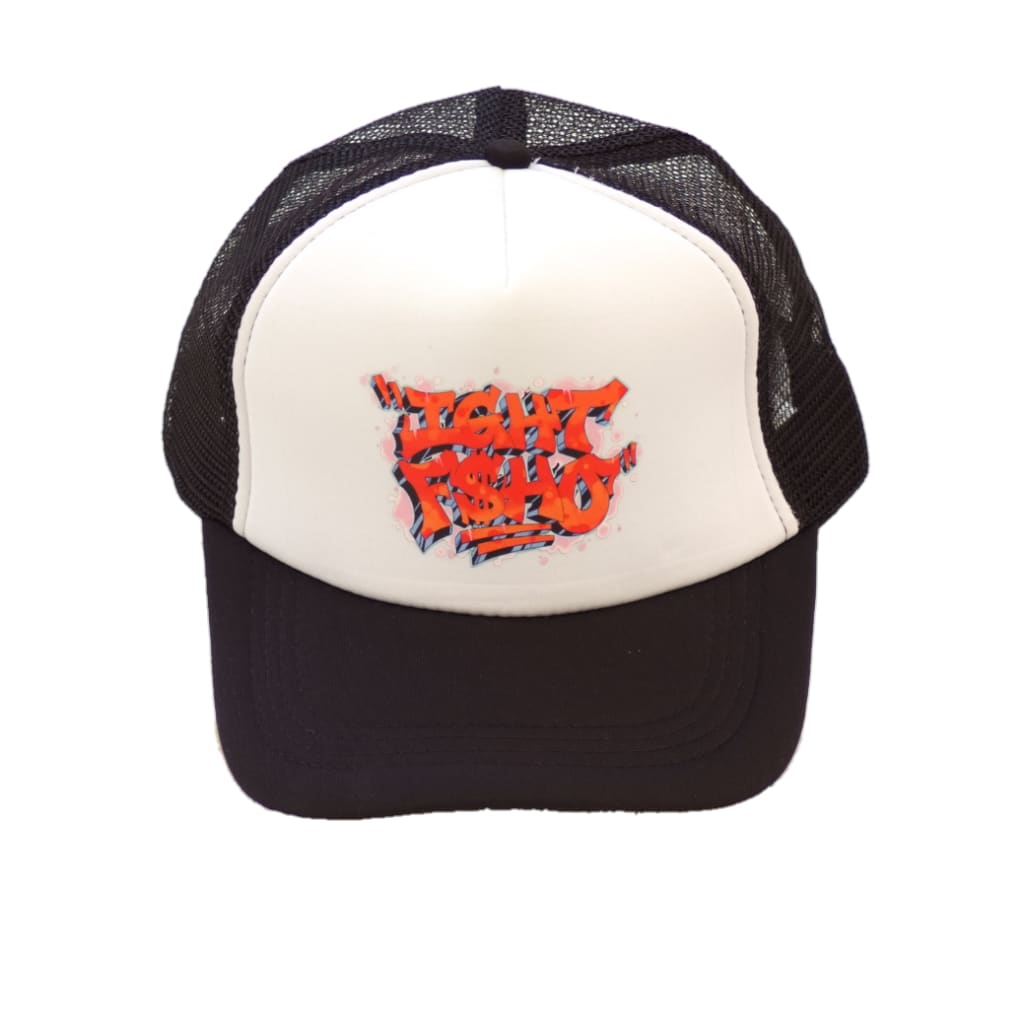 IGHT FSHO ROGER Trucker Hat - Black - Hats